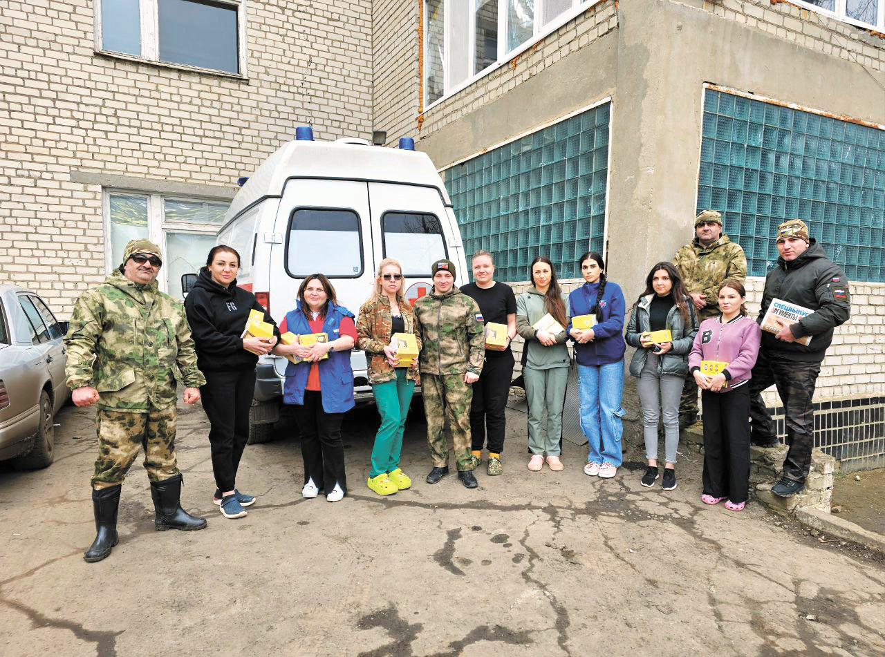 Волонтёры «АН» доставили гуманитарную помощь на фронт